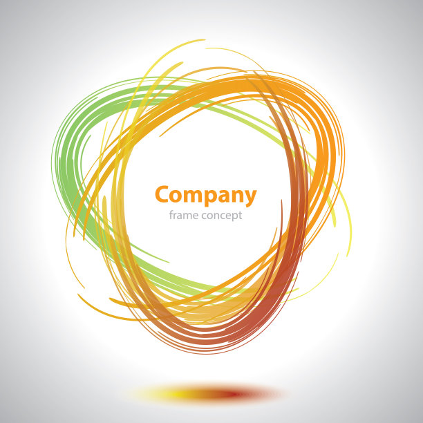 圆元素-生态混合-抽象背景图片下载