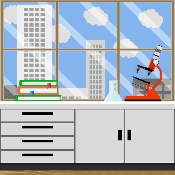 学习和教育的科学实验室图片下载