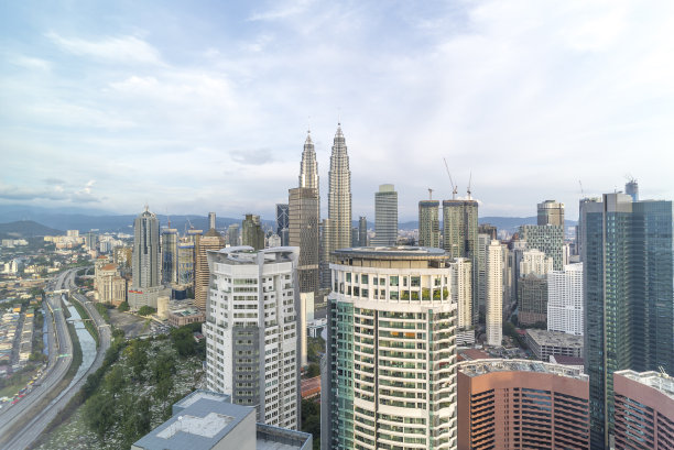 吉隆坡多云的天空图片下载