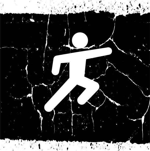 男人伸展瑜伽运动图标图片下载