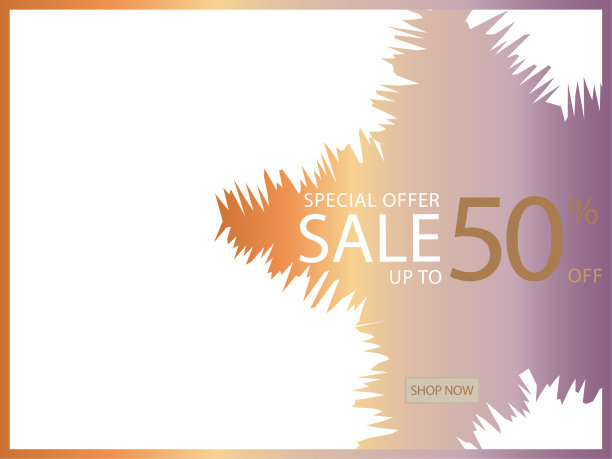 打五折的促销标语图片下载