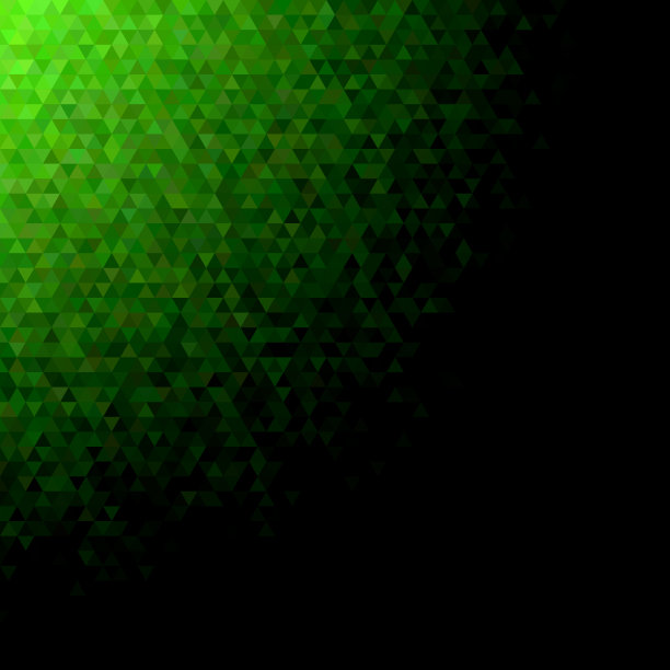 几何抽象正则三角形瓷砖图案背景-现代马赛克矢量图形设计图片下载