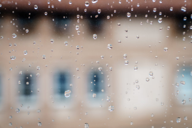 窗外的雨图片下载