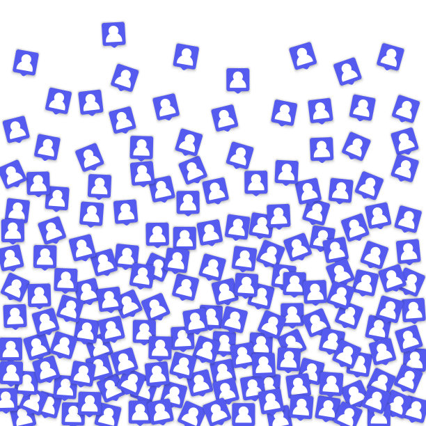 社会媒体背景。图片下载