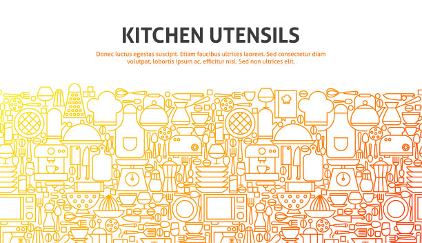 厨房用具的概念图片下载