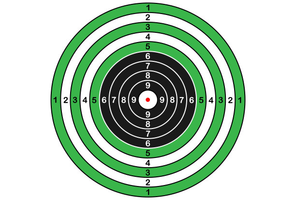 用于步枪和射箭的矢量目标图片下载