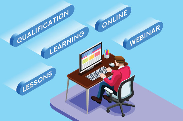 在线工作矢量坐着的人图片下载