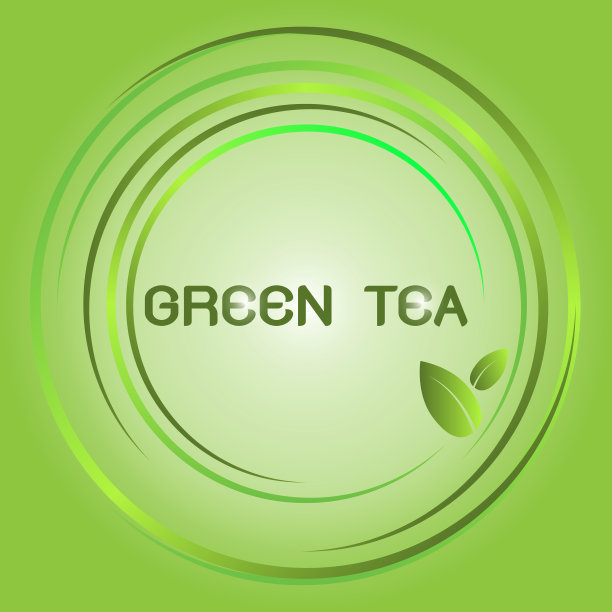 设计绿茶亮圆图片下载