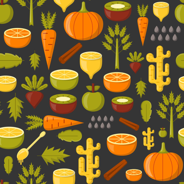 矢量卡通排毒蔬菜背景图片下载