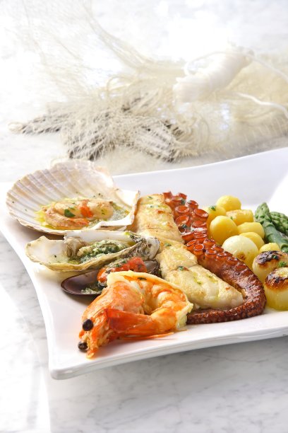 海鲜及蔬菜图片下载