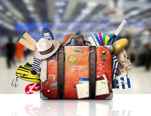 复古的手提箱图片下载