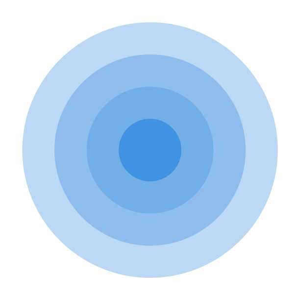 雷达屏幕同心圆。图片下载