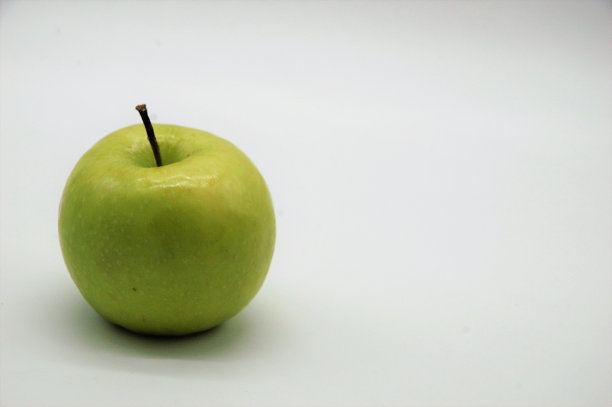 绿苹果框左素材图片