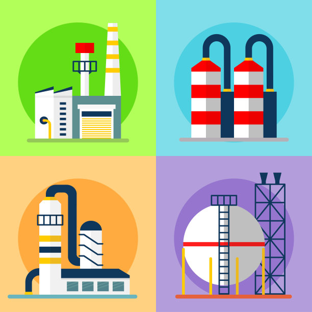 生态友好的工厂图片下载