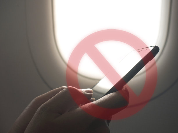 飞机上请勿使用智能手机图片下载