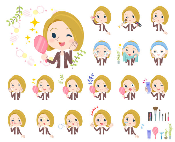 金发商务美女图片下载