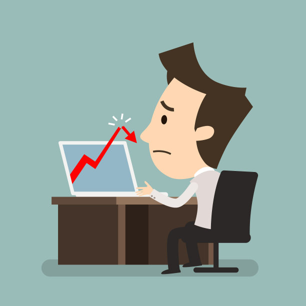 失望的商人素材图片