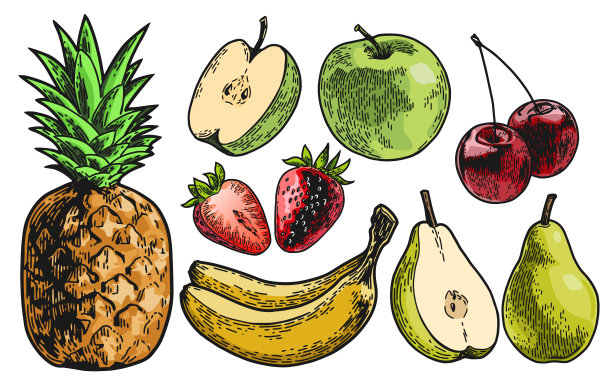 水果设置颜色图片下载