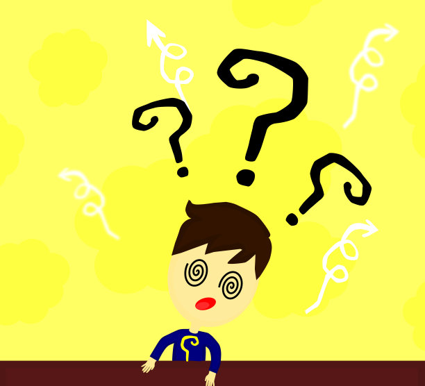 困惑的孩子，耸耸肩，观念混乱。图片下载