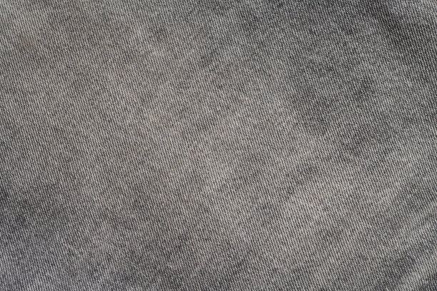 灰色牛仔裤的质感。图片下载