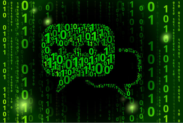 评级二进制码向量模式背景图片下载