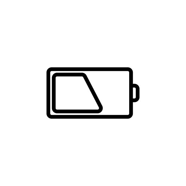 半电量图标：网站、网页设计、移动应用信息图表的简约元素，适用于网站和App开发图片下载