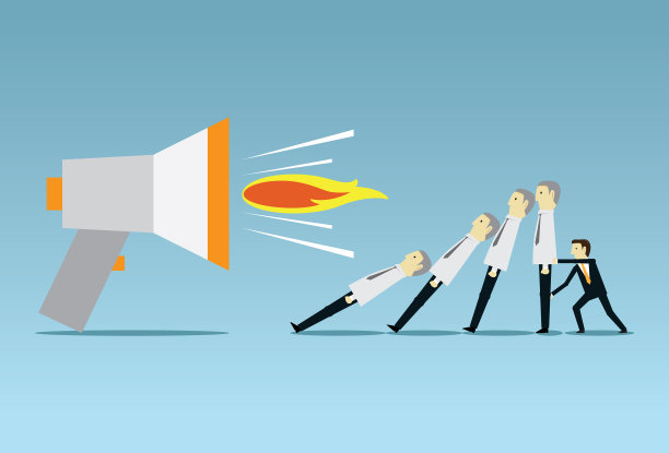 愤怒的老板通过扩音器图片下载