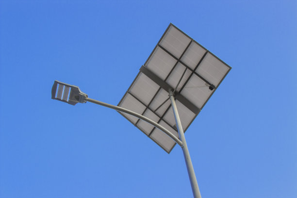 太阳能路灯素材图片