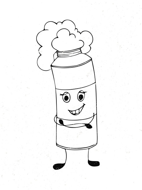 手画罐图片下载