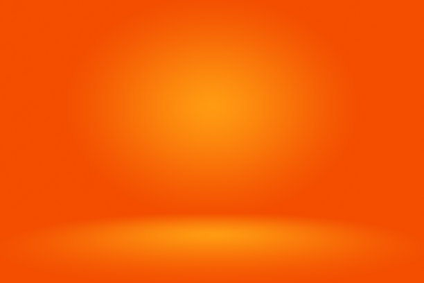 橙色平滑的背景布局设计，工作室，房间，网页模板，商业报表用平滑的圆形渐变颜色图片下载