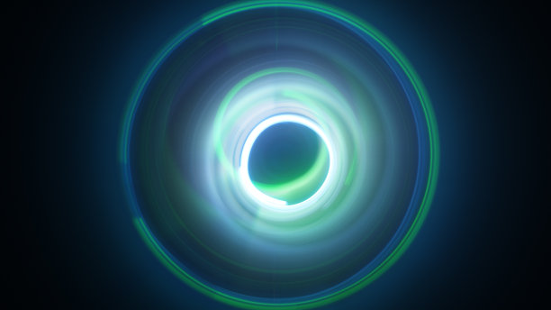 动态圈长曝光光画素材图片