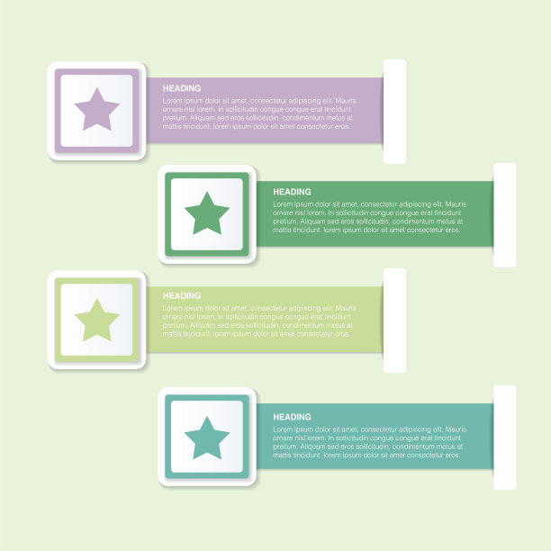 有文字和图标空间的网站横幅和标签图片下载
