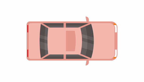 车模板。俯视图图片下载