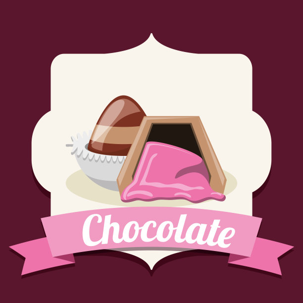 巧克力糖果设计图片下载