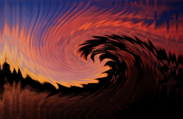 抽象的背景或纹理设计，图案形状。旋转，梦幻，运动和壁纸。图片下载