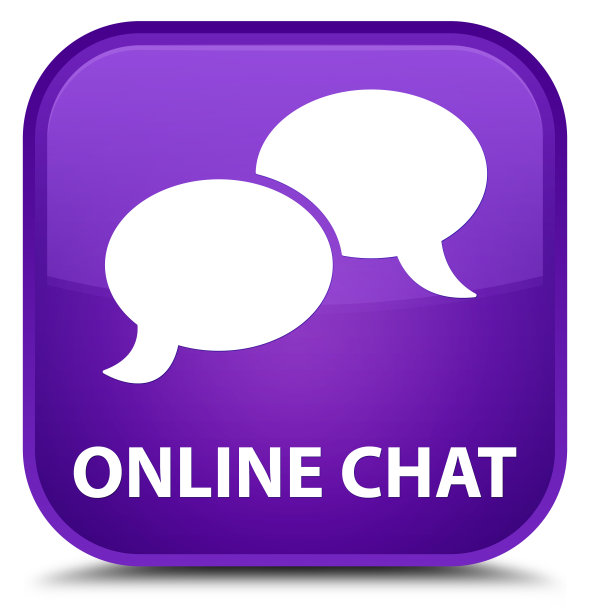 网上聊天专用紫色方块按钮图片下载