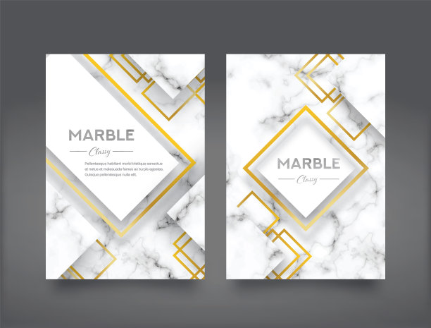 大理石抽象背景商业书籍封面设计模板图片下载