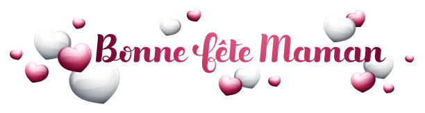 用法语祝您母亲节快乐:Bonne fête Maman图片下载