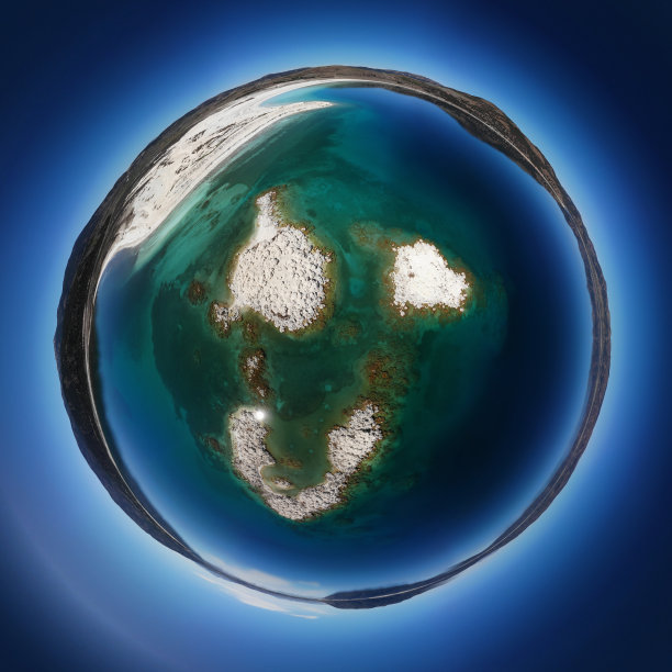 美丽的萨尔达湖与马尔代夫相似图片下载