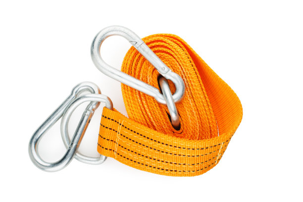 拖缆孤立在白色背景上图片下载