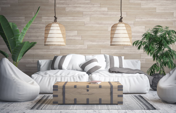 热带室内背景图片下载