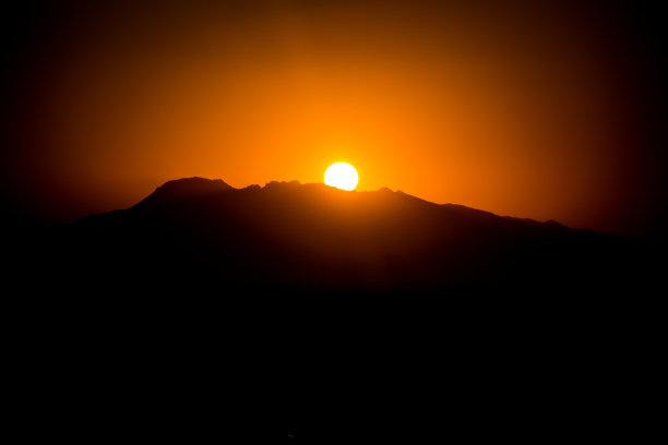 米克诺斯日落图片下载