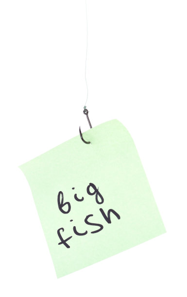 鱼钩上的纸条图片下载