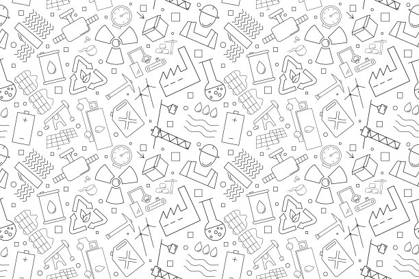 向量产业模式。产业无缝的背景图片下载