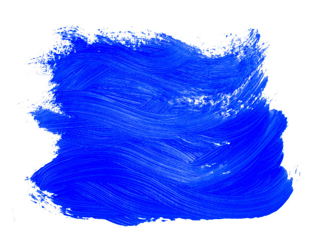 蓝色画背景图片下载