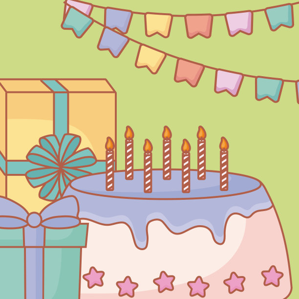 生日快乐设计图片下载