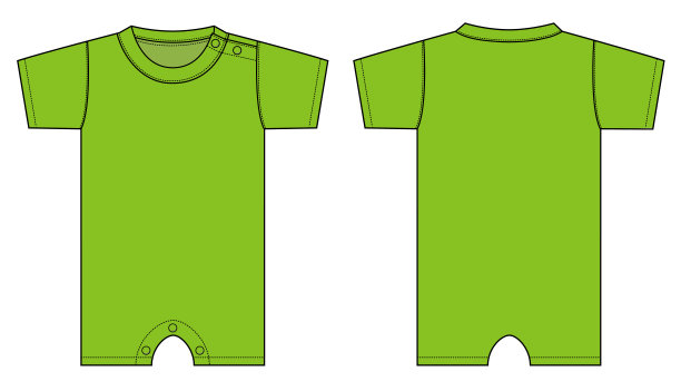 婴儿连裤裤插图(石灰绿/黄绿)图片下载