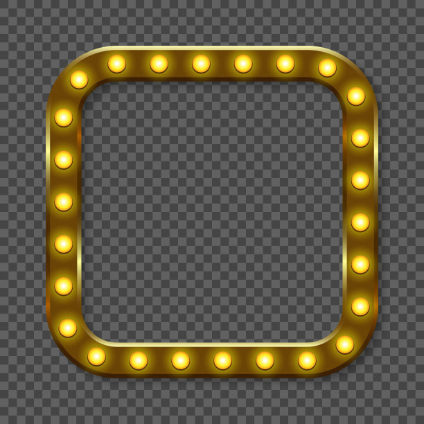 复古的广告牌框架图片下载