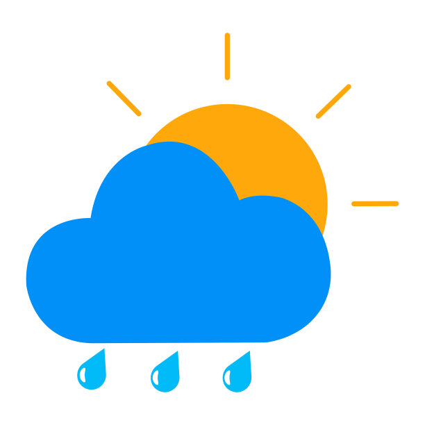 抽象的天气符号图片下载