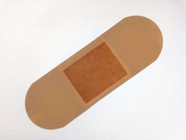 创可贴隔离白色图片下载